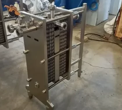 past project of heat exchanger