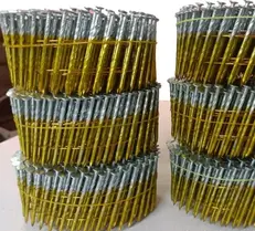 Galvanized Ring Shank Steel Nail Coils Suppliers