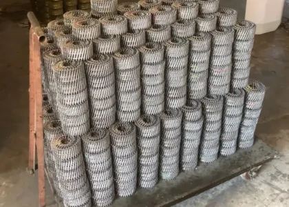 Bulk Nail Coil Production