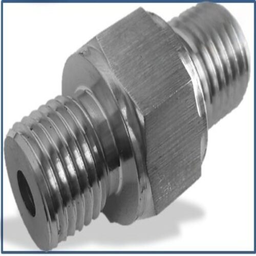 Hex Nipple BSP Male X BSP Male