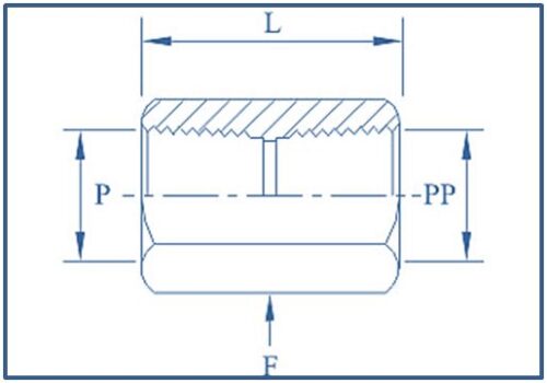Hex Reducing Coupling 10000 psi - Image 2