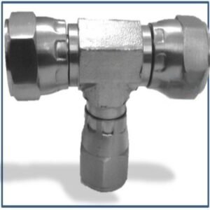 Swivel Tee with NPT ,BSP ,JIC Connections in 10000 psi