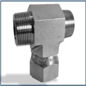 Swivel Branch Tee NPTM x Female Swivel 10000 Psi