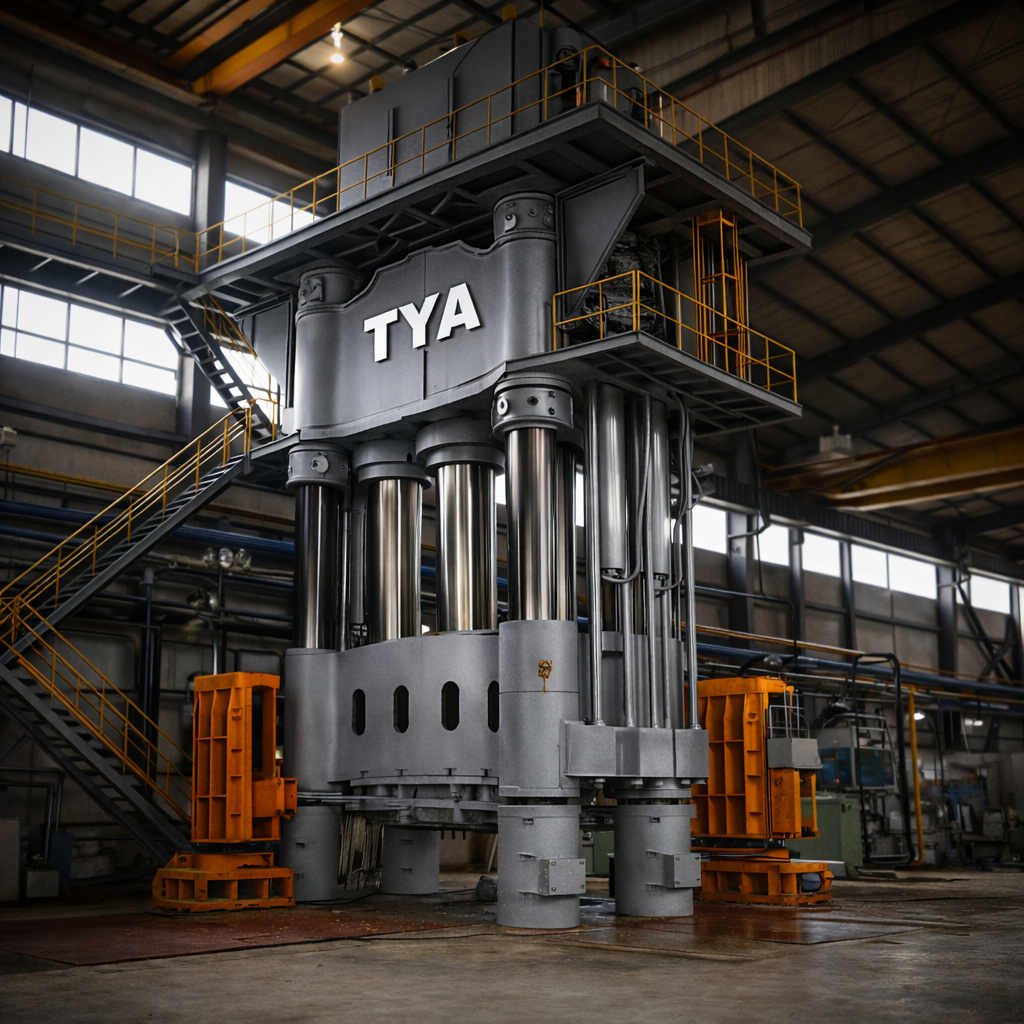 Hydraulic Forging Press up to 6300 Tons