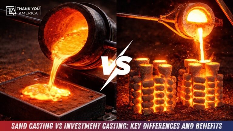 Sand Casting vs Investment Casting: Key Differences, Benefits & Applications