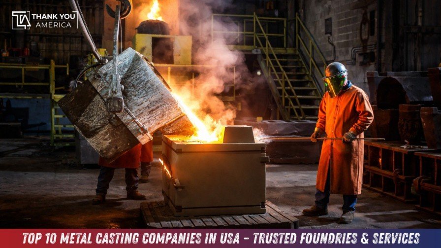Top 10 Metal Casting Companies in USA – Trusted Foundries & Services